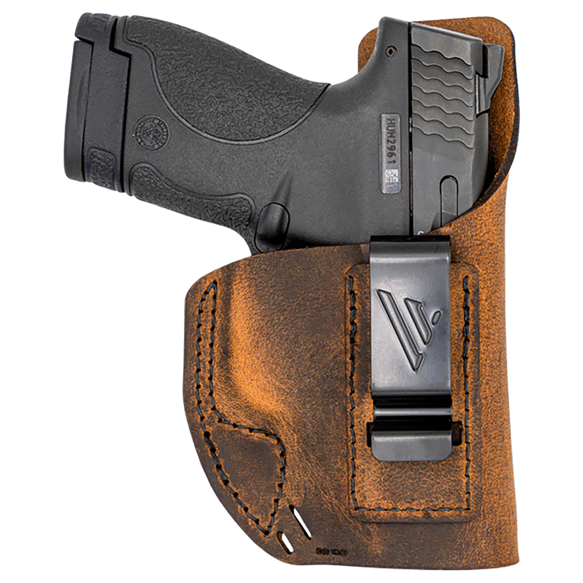 Versacarry Element IWB Size 04 Brown Leather Belt Clip Holster - 32104 Versacarry Element IWB Size 04 Brown Leather Belt Clip Holster - 32104