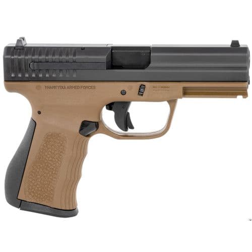 FMK 9C1 G2 9mm Luger Caliber with 4" Barrel, 14+1 Capacity, Burnt Bronze Finish FMK 9C1 G2 9mm Luger Caliber with 4" Barrel, 14+1 Capacity, Burnt Bronze Finish