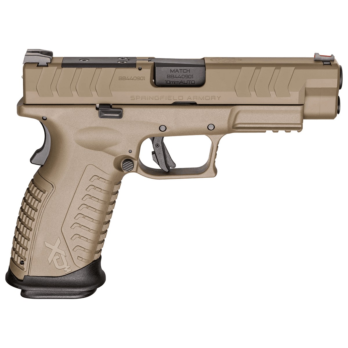 Springfield Armory XD-M Elite 4.5" OSP 10mm Handgun - Desert FDE Springfield Armory XD-M Elite 4.5" OSP 10mm Handgun - Desert FDE