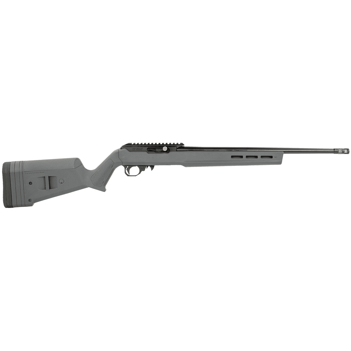 Black Rain Ordnance BRO22HSTG Hunter 22 LR 10+1, Black Threaded Barrel/Rec, Stealth Gray Magpul X-22 Hunter Stock, Optics Mount Black Rain Ordnance BRO22HSTG Hunter 22 LR 10+1, Black Threaded Barrel/Rec, Stealth Gray Magpul X-22 Hunter Stock, Optics Mount