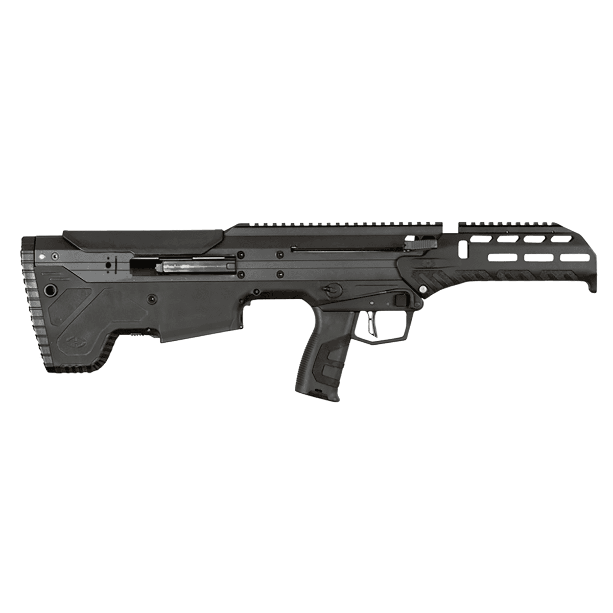Desert Tech Side Ejecting Chassis *CA Compliant Black Synthetic Bullpup with California Paddle Pistol Grip Desert Tech Side Ejecting Chassis *CA Compliant Black Synthetic Bullpup with California Paddle Pistol Grip