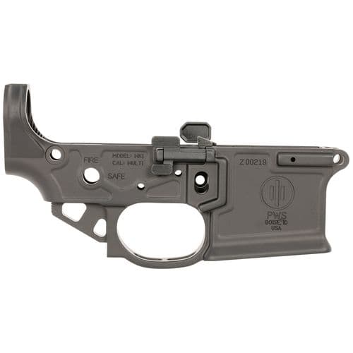 Primary Weapons 22-2M100SM1B MK1 Mod 2-M Black Anodized Stripped Lower For AR-15, Oversized Ambidextrous Bolt Release/Catch Primary Weapons 22-2M100SM1B MK1 Mod 2-M Black Anodized Stripped Lower For AR-15, Oversized Ambidextrous Bolt Release/Catch