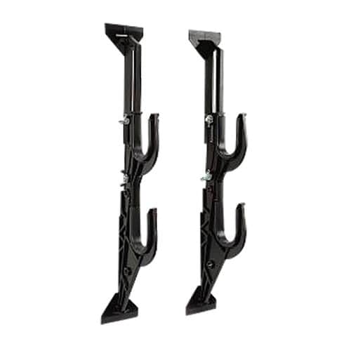 Allen 17450 Gun/Accessory Rack Black Plastic Holds 2 Allen 17450 Gun/Accessory Rack Black Plastic Holds 2