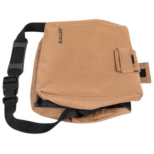 Allen 18420 Bench Shooting Bag Empty Black/Tan 600D Polyester Allen 18420 Bench Shooting Bag Empty Black/Tan 600D Polyester
