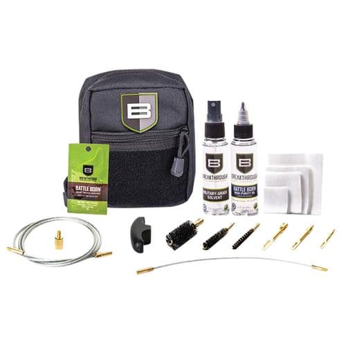Breakthrough Clean BTQWICMILBLK Quick Weapon Cleaning Kit MIL/LE Breakthrough Clean BTQWICMILBLK Quick Weapon Cleaning Kit MIL/LE