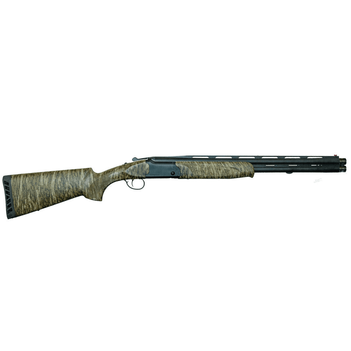 ATI ATIGKOF410TF22C Cavalry Turkey Over/Under 410 Gauge 3" 2rd 22", Black Barrel/Rec, Mossy Oak Bottomland Synthetic Furniture, Fiber Optic Sight ATI ATIGKOF410TF22C Cavalry Turkey Over/Under 410 Gauge 3" 2rd 22", Black Barrel/Rec, Mossy Oak Bottomland Synthetic Furniture, Fiber Optic Sight