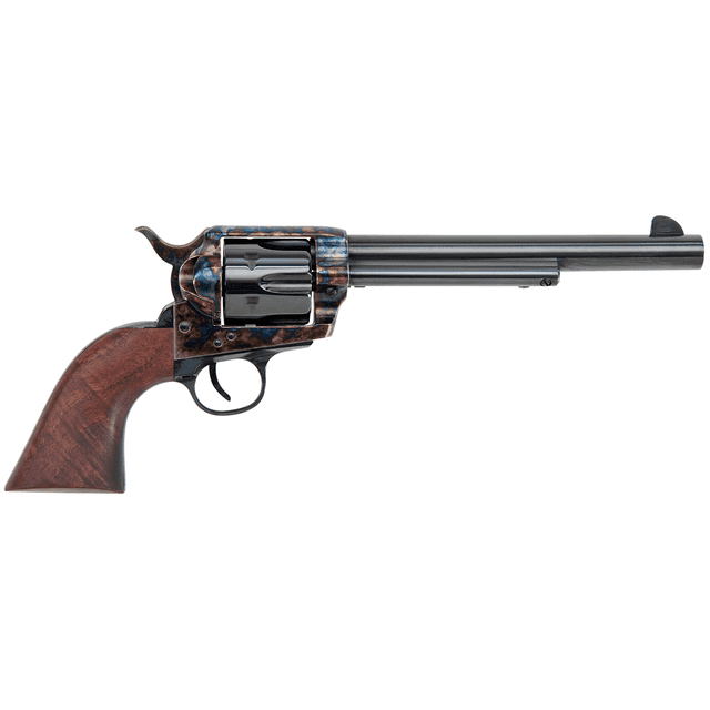 Traditions SAT73004 1873 45 Colt LC 6rd 7.50" Blued Cylinder/Barrel Color Case Hardened Steel Frame with Walnut Grips Traditions SAT73004 1873 45 Colt LC 6rd 7.50" Blued Cylinder/Barrel Color Case Hardened Steel Frame with Walnut Grips