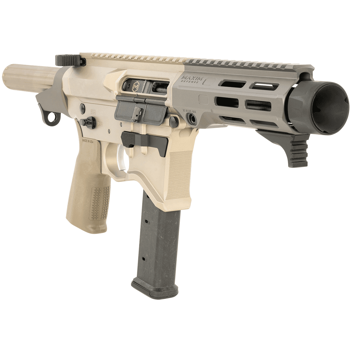 Maxim Defense MXM48173 CPS MD9 9mm CQB Pistol Compatible w/Glock Magazines Maxim Defense MXM48173 CPS MD9 9mm CQB Pistol Compatible w/Glock Magazines