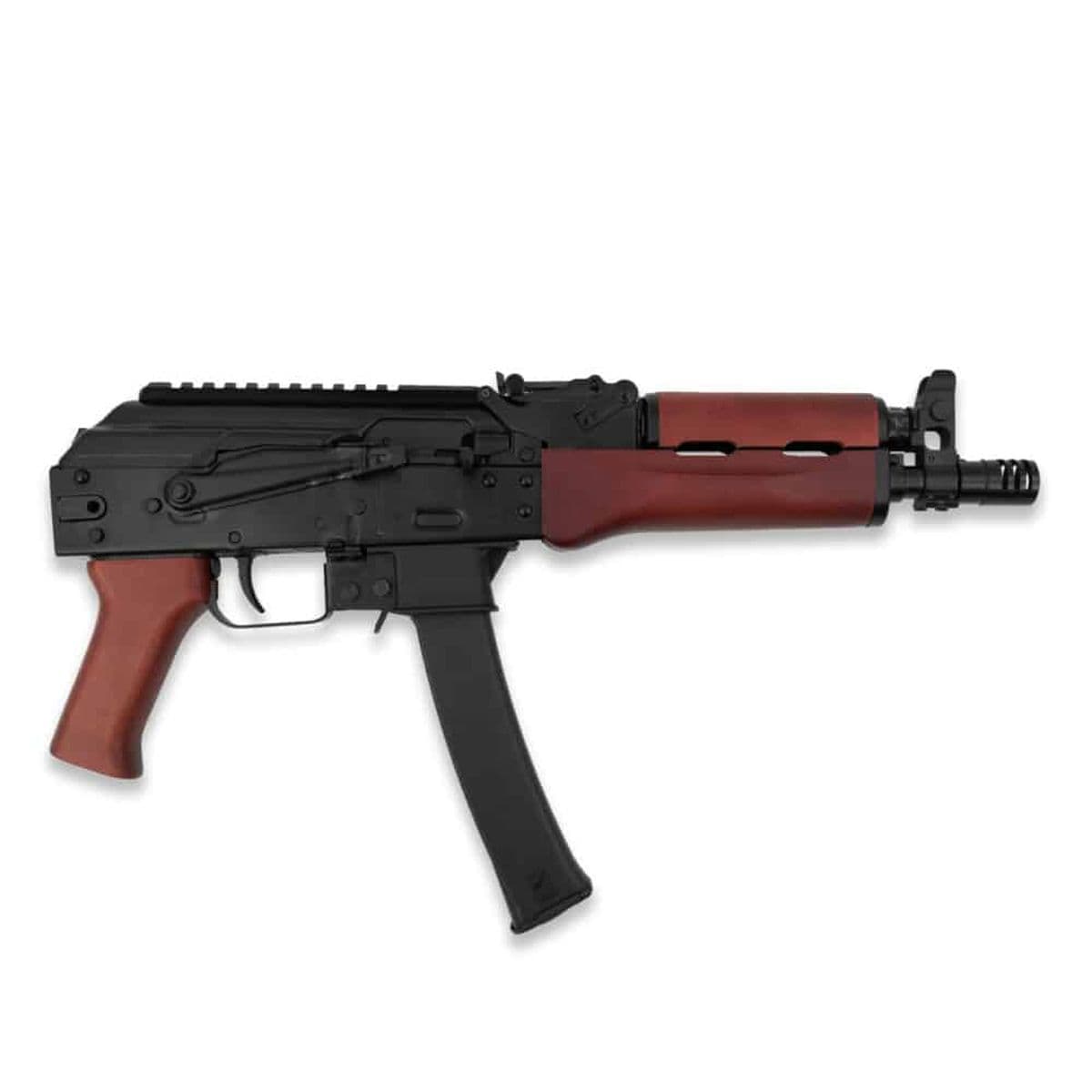 Kalashnikov USA KP-9 9mm Pistol 9.5" Barrel Red Wood Edition Kalashnikov USA KP-9 9mm Pistol 9.5" Barrel Red Wood Edition