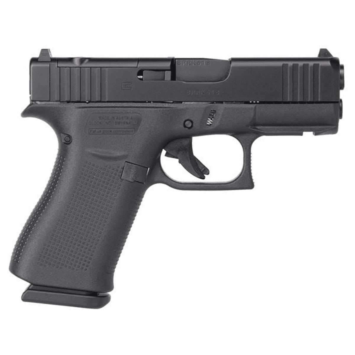 Glock G43X MOS Cut Sub-Compact 9mm Best Concealed Carry Handgun Glock G43X MOS Cut Sub-Compact 9mm Best Concealed Carry Handgun