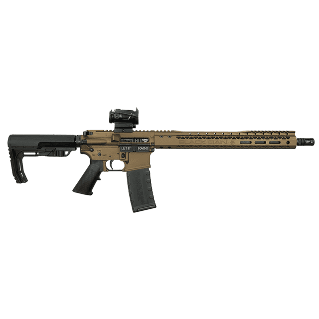 Black Rain Ordnance Spec15 Billet 5.56x45mm Burnt Bronze AR-15 Rifle Black Rain Ordnance Spec15 Billet 5.56x45mm Burnt Bronze AR-15 Rifle
