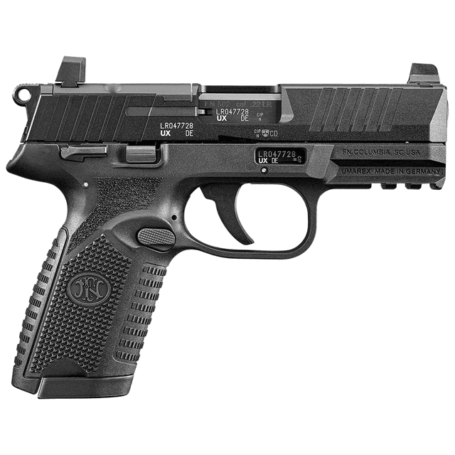 FN 66-101013 502 MRD Full Size Frame 22 LR 10+1, 4" Black Target Crown Steel Barrel, Black PVD Optic Ready FN 66-101013 502 MRD Full Size Frame 22 LR 10+1, 4" Black Target Crown Steel Barrel, Black PVD Optic Ready