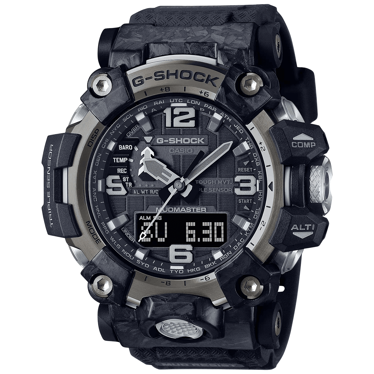 G-shock GWG20001A1 G-Shock Tactical MudMaster Keep Time Black Features Digital Compass G-shock GWG20001A1 G-Shock Tactical MudMaster Keep Time Black Features Digital Compass