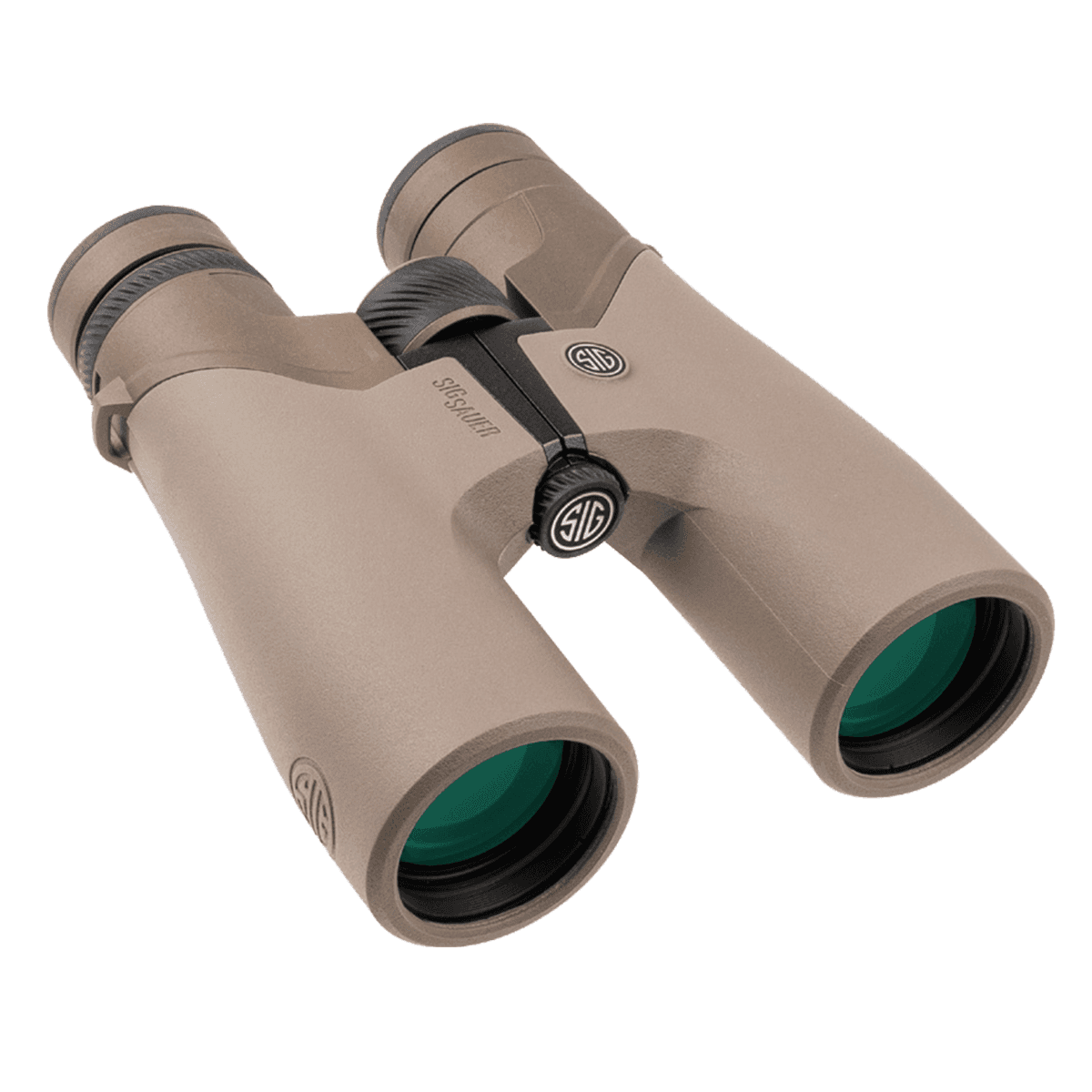 Sig Sauer Zulu10 HDX Coyote Rubber Armor 12x50mm HDX Abbe-Koenig Prism Binoculars Sig Sauer Zulu10 HDX Coyote Rubber Armor 12x50mm HDX Abbe-Koenig Prism Binoculars