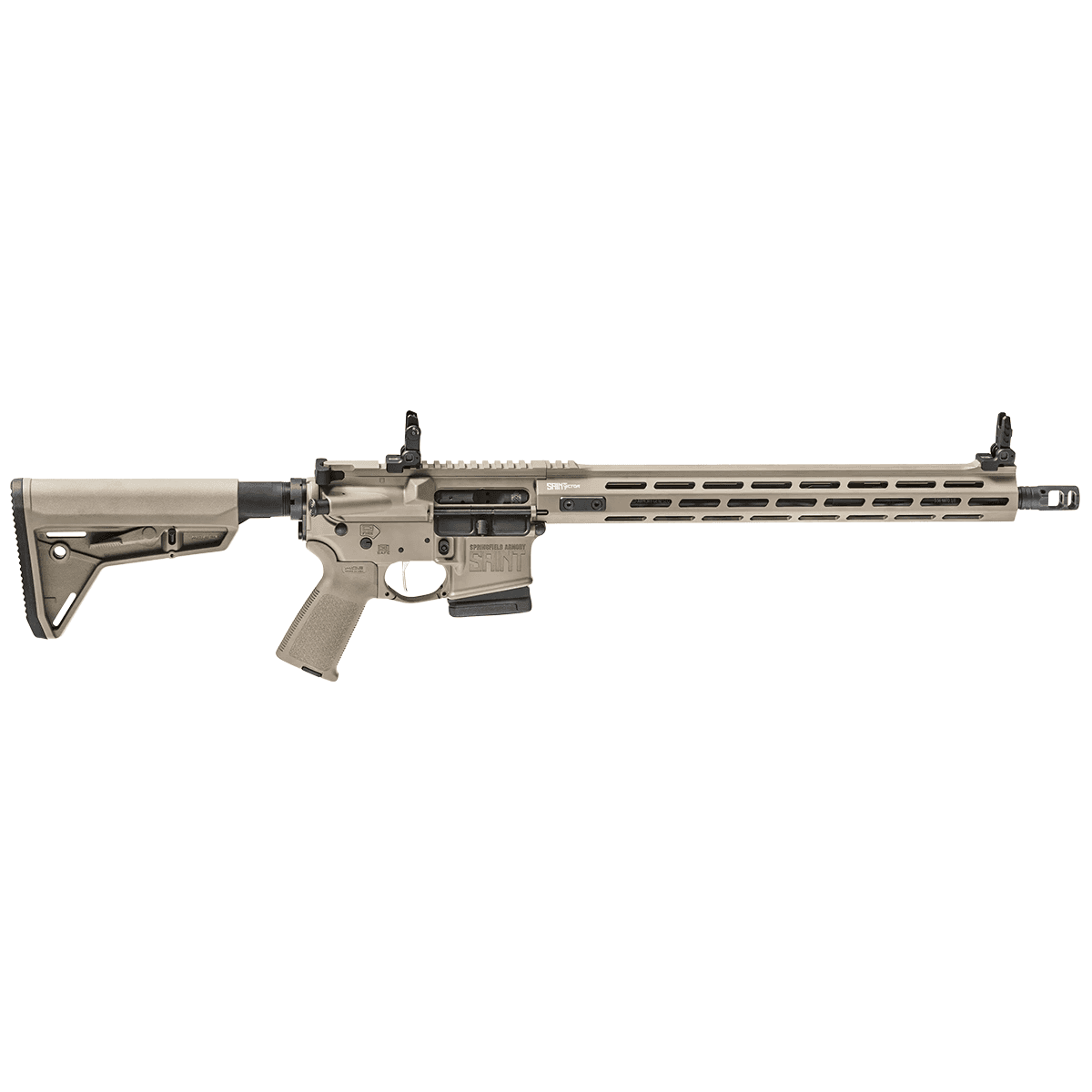 Springfield Armory SAINT Victor 5.56 AR-15 FDE Semi Automatic Rifle - STV916556FPLC Springfield Armory SAINT Victor 5.56 AR-15 FDE Semi Automatic Rifle - STV916556FPLC