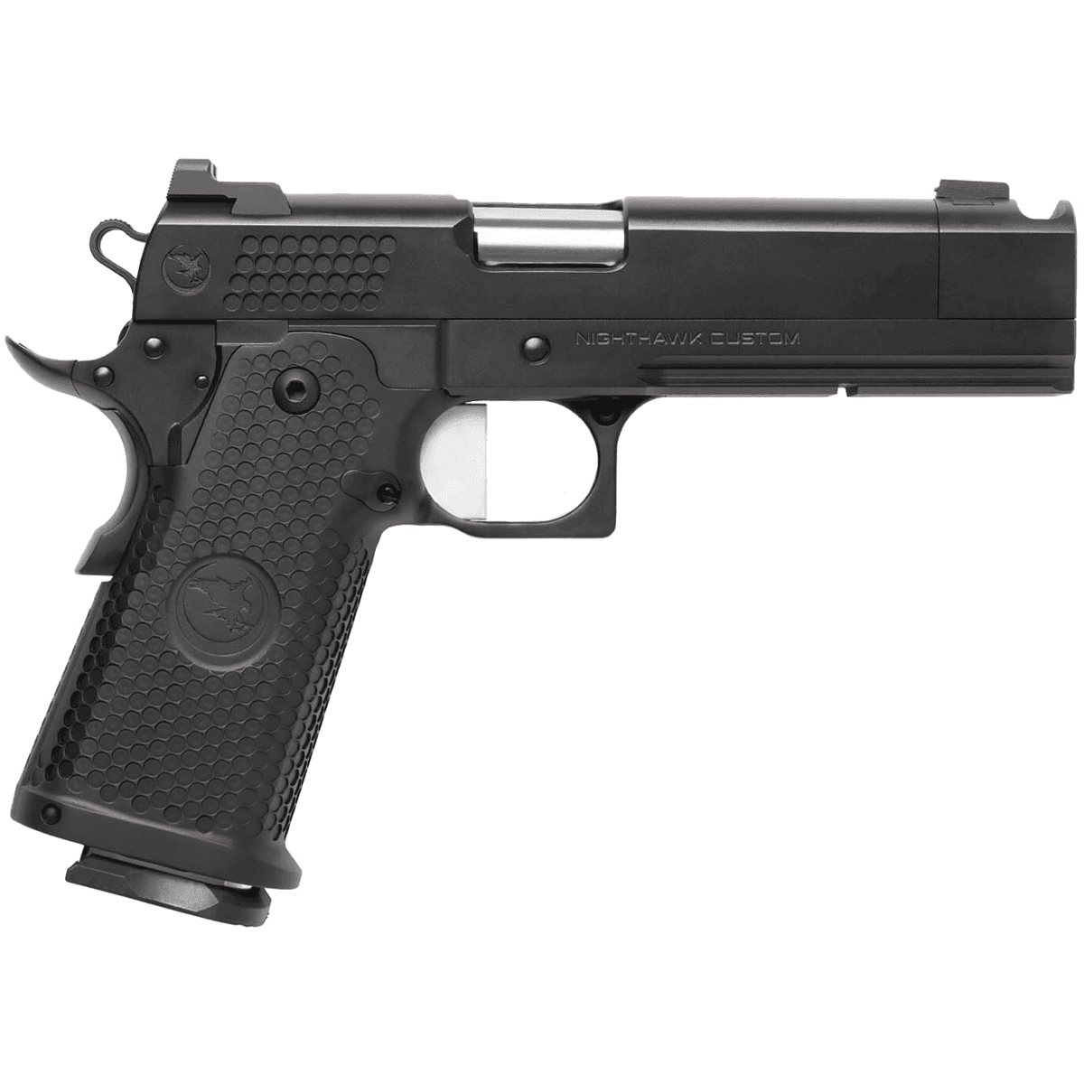 Nighthawk Custom TRS Comp 1911 9mm Double Stack Pistol Nighthawk Custom TRS Comp 1911 9mm Double Stack Pistol