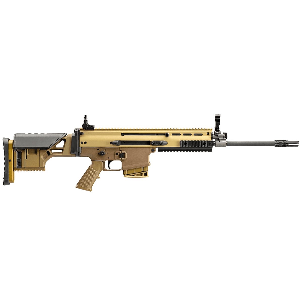 FN SCAR 17s NRCH DMR 6.5 Creedmoor FDE Semi Automatic Rifle FN SCAR 17s NRCH DMR 6.5 Creedmoor FDE Semi Automatic Rifle