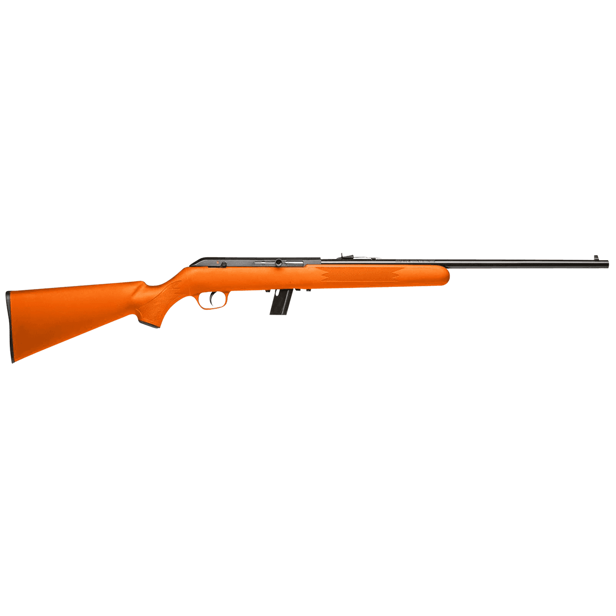 Savage Arms 64 F 22 LR Semi Automatic Rifle Orange Stock Savage Arms 64 F 22 LR Semi Automatic Rifle Orange Stock