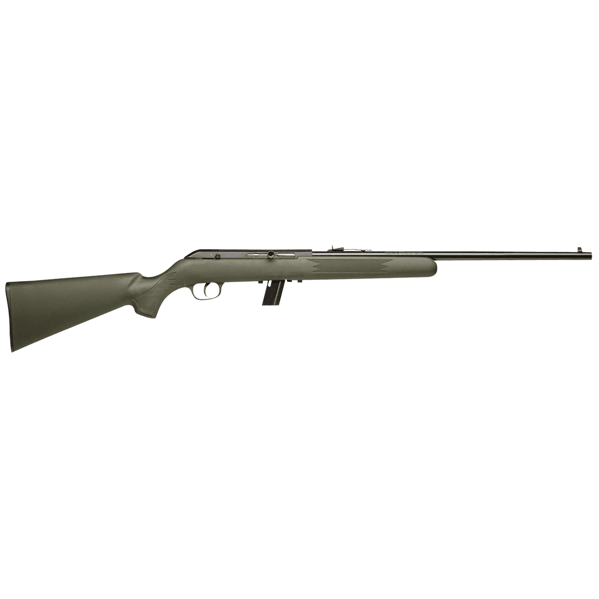 Savage Arms 64 F 22 LR Semi Automatic Rifle Green Stock - 40221 Savage Arms 64 F 22 LR Semi Automatic Rifle Green Stock - 40221
