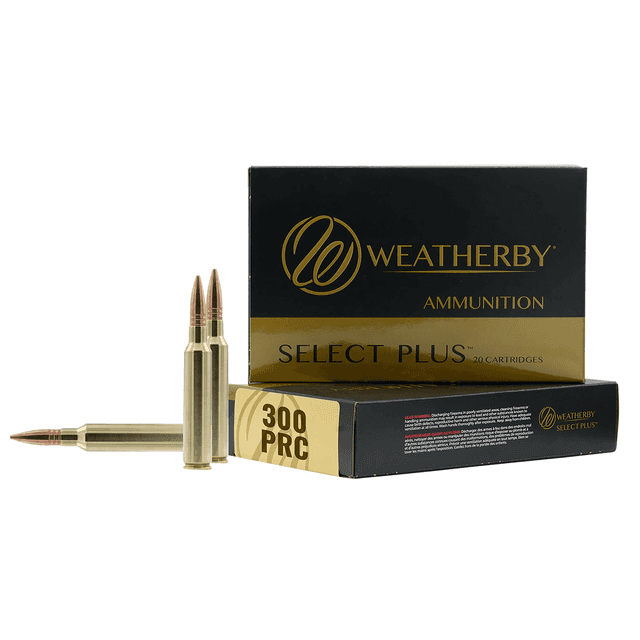Weatherby F300P180SCO Select Plus 300 PRC 180 gr Rifle Ammo Weatherby F300P180SCO Select Plus 300 PRC 180 gr Rifle Ammo