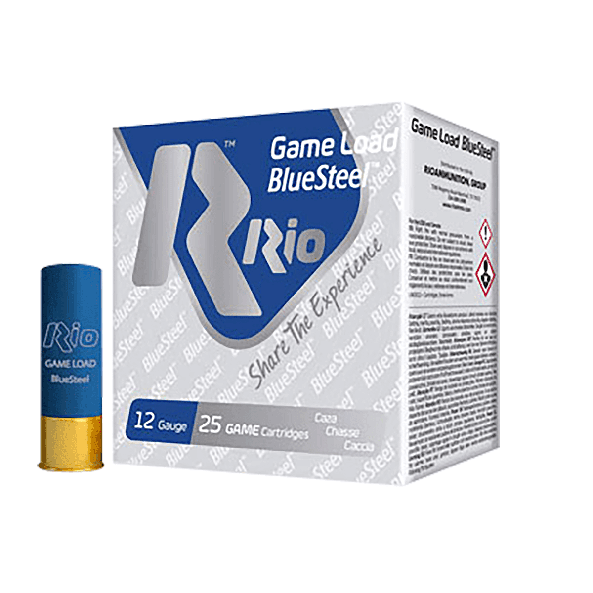 Rio Ammunition Royal BlueSteel 12 Gauge 3.0" 1 1/8 oz - RBSM324 Rio Ammunition Royal BlueSteel 12 Gauge 3.0" 1 1/8 oz - RBSM324