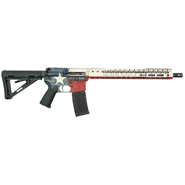 Black Rain Spec15 Fusion 5.56 Patriot Texas Flag Semi Automatic Rifle AR-15 Black Rain Spec15 Fusion 5.56 Patriot Texas Flag Semi Automatic Rifle AR-15