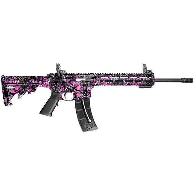 Smith & Wesson M&P 15-22 Sport .22 LR Semi-Auto AR Style Rifle Pink Smith & Wesson M&P 15-22 Sport .22 LR Semi-Auto AR Style Rifle Pink