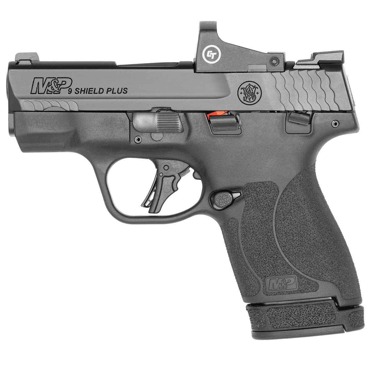 Smith & Wesson M&P Shield Plus 9mm with Red Dot Semi-Automatic CCW Pistol Smith & Wesson M&P Shield Plus 9mm with Red Dot Semi-Automatic CCW Pistol