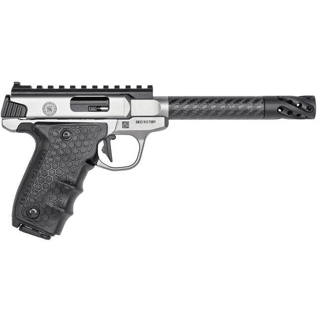 Smith & Wesson PC SW22 Victory 22 LR Semi-Automatic Pistol Carbon Fiber Barrel Smith & Wesson PC SW22 Victory 22 LR Semi-Automatic Pistol Carbon Fiber Barrel