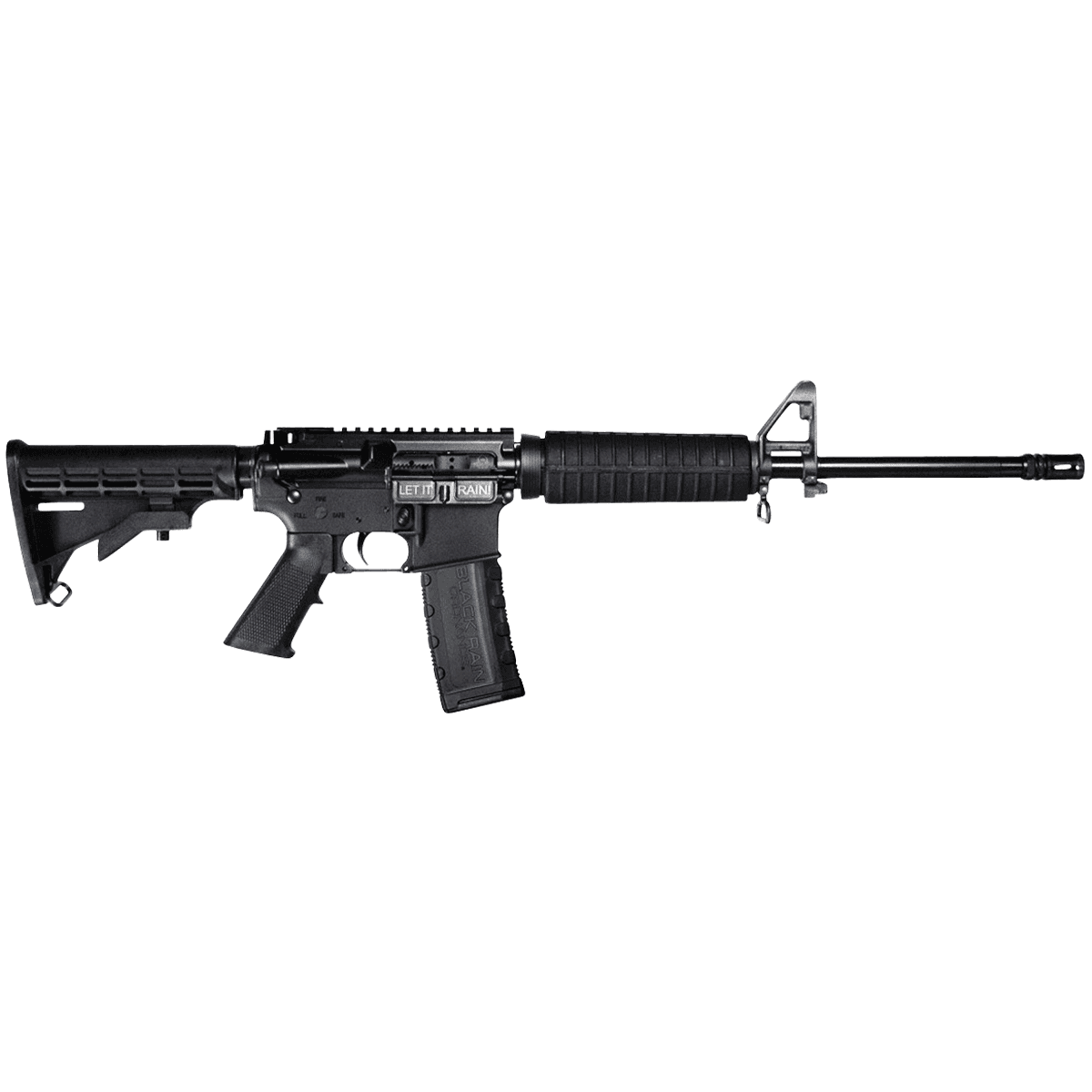 Black Rain Spec15 A2 5.56 Semi Automatic Rifle AR-15 Optics Ready Black Rain Spec15 A2 5.56 Semi Automatic Rifle AR-15 Optics Ready