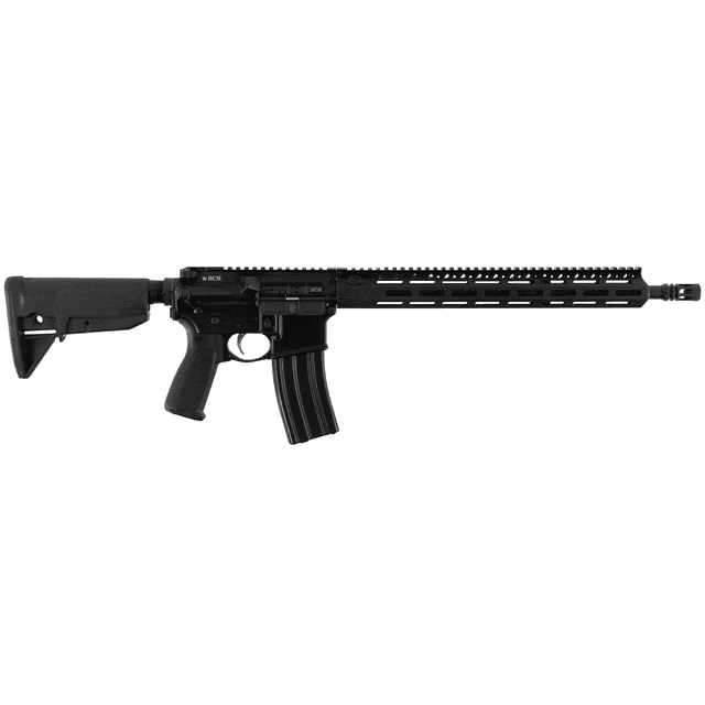 BCM 750750 RECCE-16 MCMR 223 Rem/5.56x45mm NATO 30+1 16" Government Profile Steel Barrel, Mod 0 Compensator, Anodized 7075-T6 Aluminum Receiver, Synthetic 6 Position Stock, Bravo Mod 3 Grip, Ambidextrous Safety BCM 750750 RECCE-16 MCMR 223 Rem/5.56x45mm NATO 30+1 16" Government Profile Steel Barrel, Mod 0 Compensator, Anodized 7075-T6 Aluminum Receiver, Synthetic 6 Position Stock, Bravo Mod 3 Grip, Ambidextrous Safety