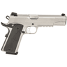 Tisas 10100533 1911 Duty 45 ACP 8+1 5" Black Cold Hammer Forged Barrel, Stainless Serrated Slide, Satin Stainless Steel Frame w/Accessory Rail & Beavertail, Black Overmolded Grips Tisas 10100533 1911 Duty 45 ACP 8+1 5" Black Cold Hammer Forged Barrel, Stainless Serrated Slide, Satin Stainless Steel Frame w/Accessory Rail & Beavertail, Black Overmolded Grips