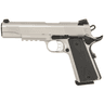 Tisas 10100533 1911 Duty 45 ACP 8+1 5" Black Cold Hammer Forged Barrel, Stainless Serrated Slide, Satin Stainless Steel Frame w/Accessory Rail & Beavertail, Black Overmolded Grips Tisas 10100533 1911 Duty 45 ACP 8+1 5" Black Cold Hammer Forged Barrel, Stainless Serrated Slide, Satin Stainless Steel Frame w/Accessory Rail & Beavertail, Black Overmolded Grips