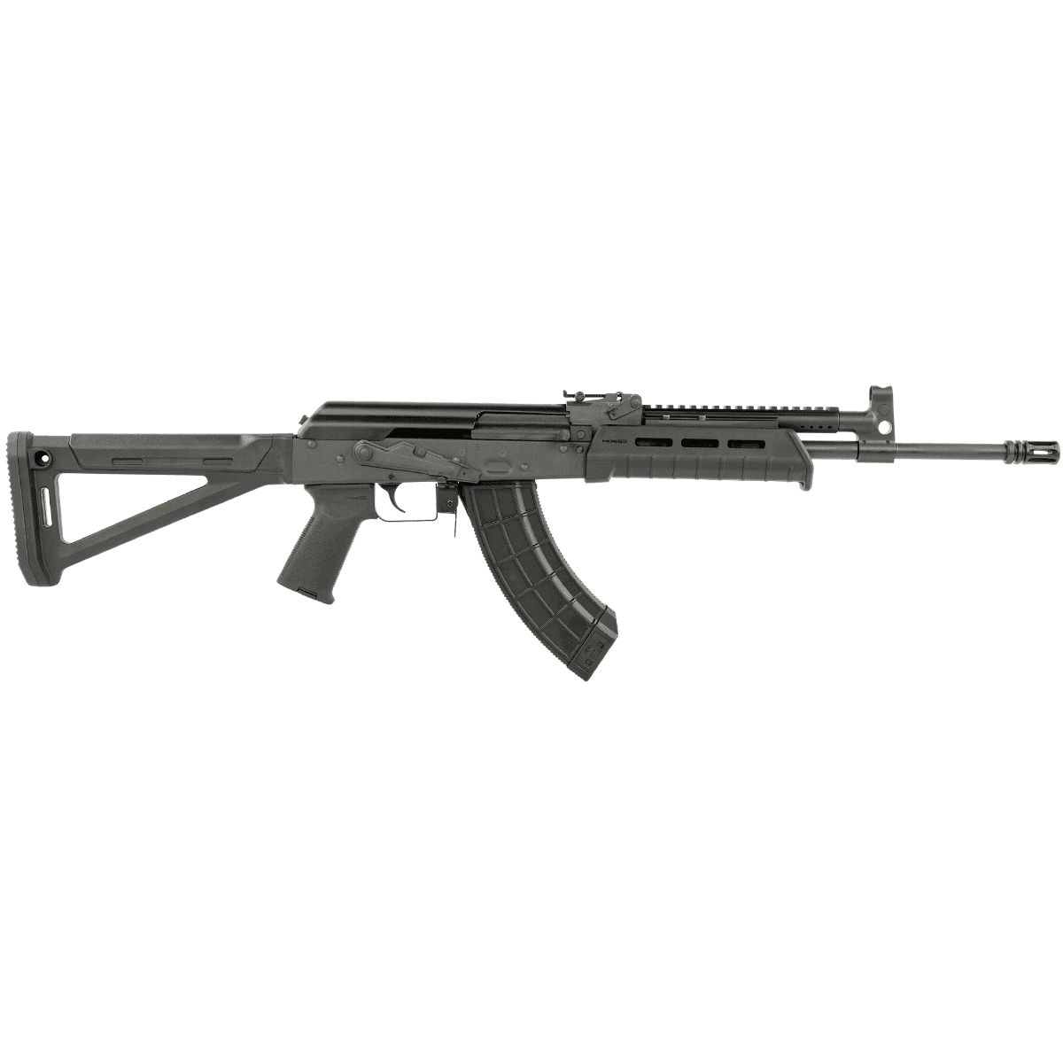 Century Arms RI4378N VSKA Trooper 7.62x39mm 30+1 16.50" Barrel w/Flash Hider, Black Hard Coat Anodized Aluminum Receiver, Magpul MOE AK Stock, Pistol Grip & Ultimak Handguard Century Arms RI4378N VSKA Trooper 7.62x39mm 30+1 16.50" Barrel w/Flash Hider, Black Hard Coat Anodized Aluminum Receiver, Magpul MOE AK Stock, Pistol Grip & Ultimak Handguard