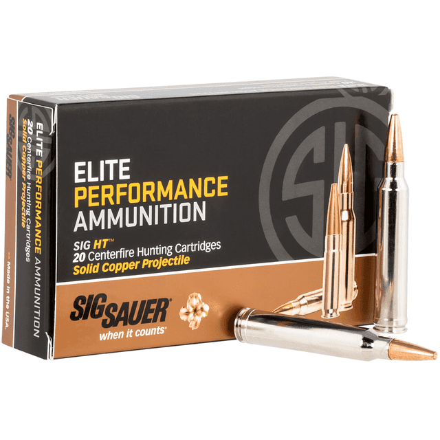 Sig Sauer Elite Copper Hunting 300 Win Mag 165 gr Sig Sauer Elite Copper Hunting 300 Win Mag 165 gr