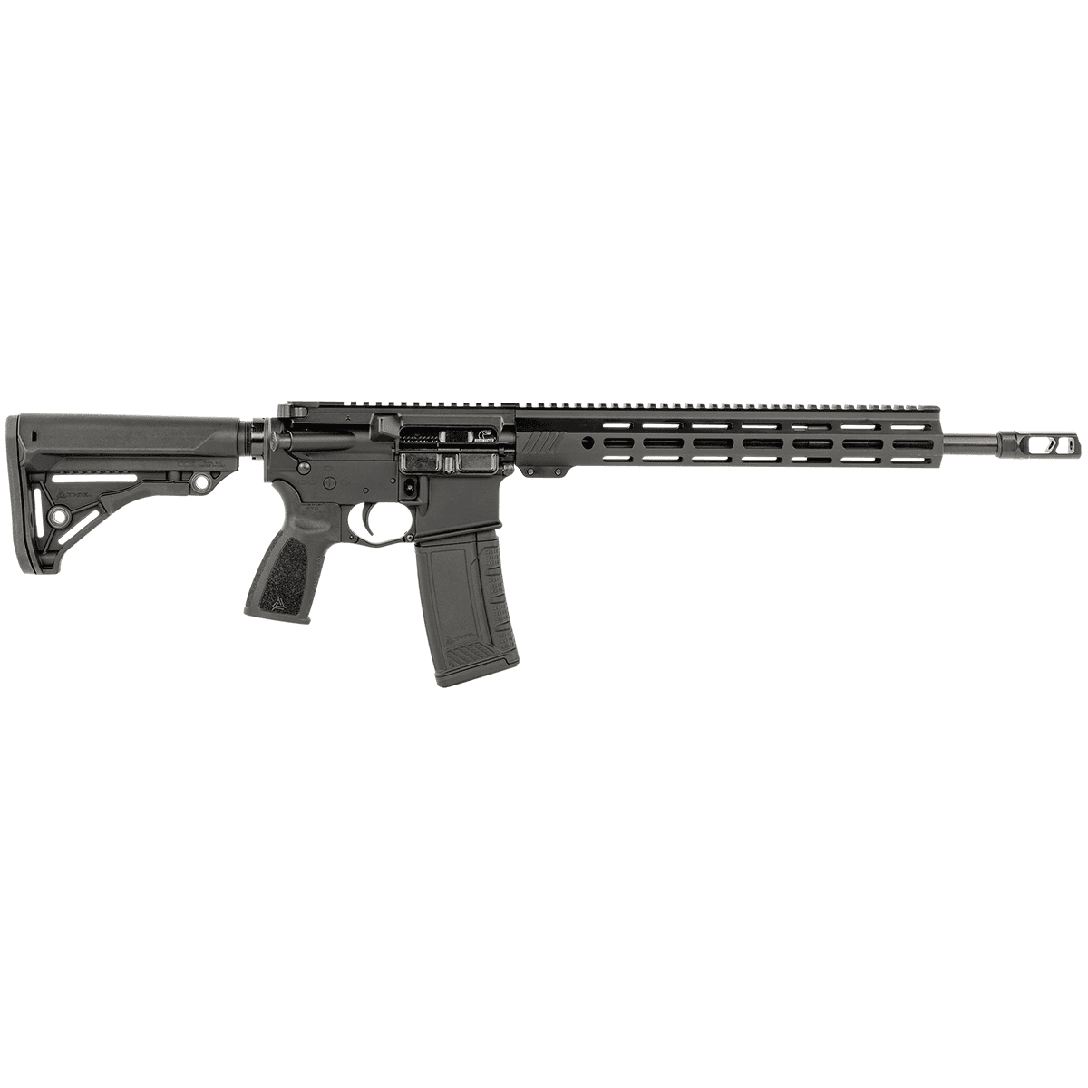 Bushmaster 0010006BLK Bravo Zulu 5.56x45mm NATO 30+1 16" Barrel, Snake Charmer Muzzle Brake, 14" M-LOK Free Float Rail, Thril Combat Competition 6 Position Stock, Thril Pistol Grip, DM2S 2 Stage Trigger Bushmaster 0010006BLK Bravo Zulu 5.56x45mm NATO 30+1 16" Barrel, Snake Charmer Muzzle Brake, 14" M-LOK Free Float Rail, Thril Combat Competition 6 Position Stock, Thril Pistol Grip, DM2S 2 Stage Trigger