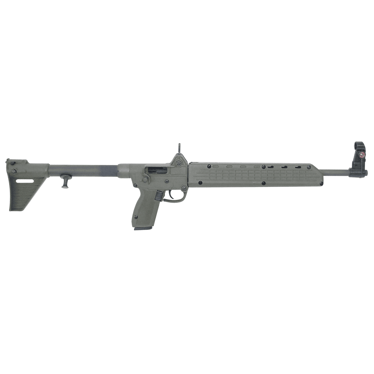 Kel-Tec Sub-2000 9mm Folding Semi-Automatic Rifle 17rd Green Kel-Tec Sub-2000 9mm Folding Semi-Automatic Rifle 17rd Green