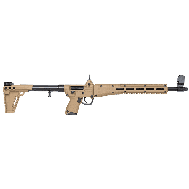 Kel-Tec Sub-2000 9mm Folding Semi-Automatic Rifle 17rd FDE Kel-Tec Sub-2000 9mm Folding Semi-Automatic Rifle 17rd FDE