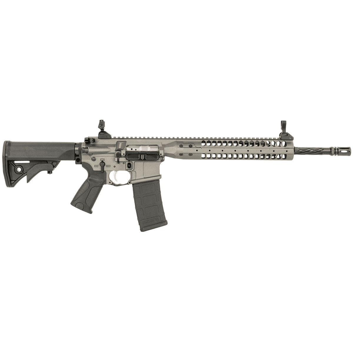 LWRC IC-SPR 5.56 AR-15 Semi-Automatic Rifle Tungsten LWRC IC-SPR 5.56 AR-15 Semi-Automatic Rifle Tungsten