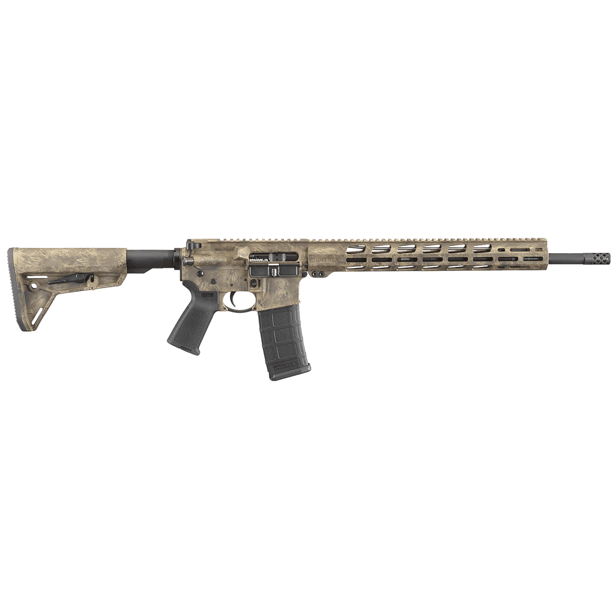 Ruger 8539 AR-556 MPR Camo Brown AR-15 Semi-Automatic Rifle Ruger 8539 AR-556 MPR Camo Brown AR-15 Semi-Automatic Rifle