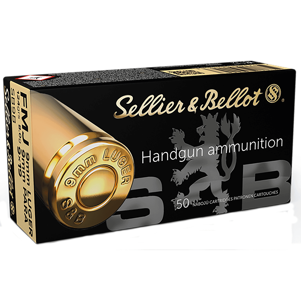 Sellier & Bellot 9mm Defense Handgun Ammo 115 gr JHP Sellier & Bellot 9mm Defense Handgun Ammo 115 gr JHP