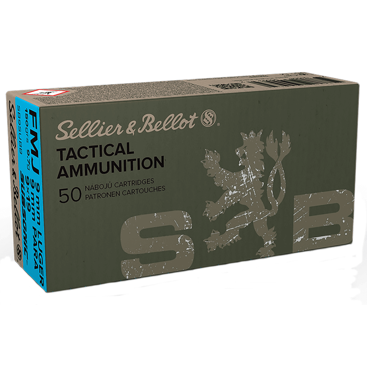 Sellier & Bellot 9mm Subsonic Handgun Ammo 140 gr FMJ Sellier & Bellot 9mm Subsonic Handgun Ammo 140 gr FMJ