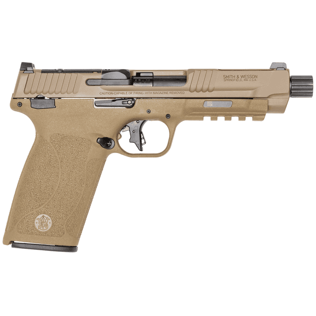 Smith & Wesson M&P 5.7 5.7x28mm Optic Ready Pistol FDE No Thumb Safety Smith & Wesson M&P 5.7 5.7x28mm Optic Ready Pistol FDE No Thumb Safety