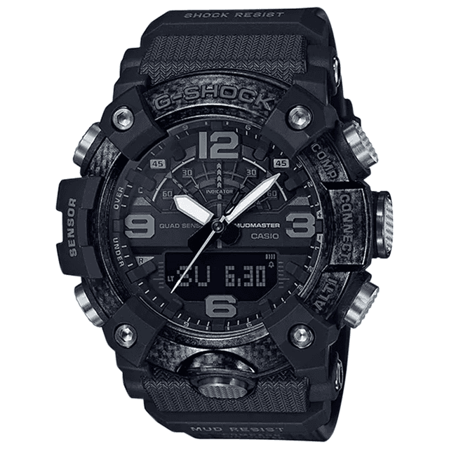 G-shock GGB1001B G-Shock Tactical MudMaster Keep Time Blackout Size 145-215mm Features Digital Compass G-shock GGB1001B G-Shock Tactical MudMaster Keep Time Blackout Size 145-215mm Features Digital Compass