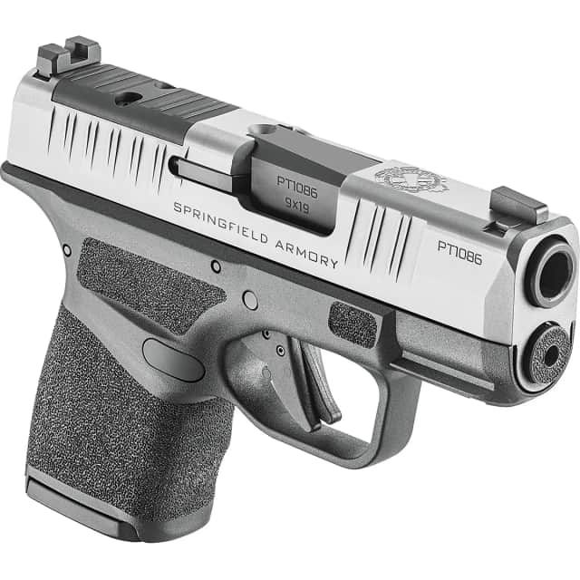 Springfield Hellcat 9mm Micro-Compact Two-Tone Stainless Steel Pistol Springfield Hellcat 9mm Micro-Compact Two-Tone Stainless Steel Pistol