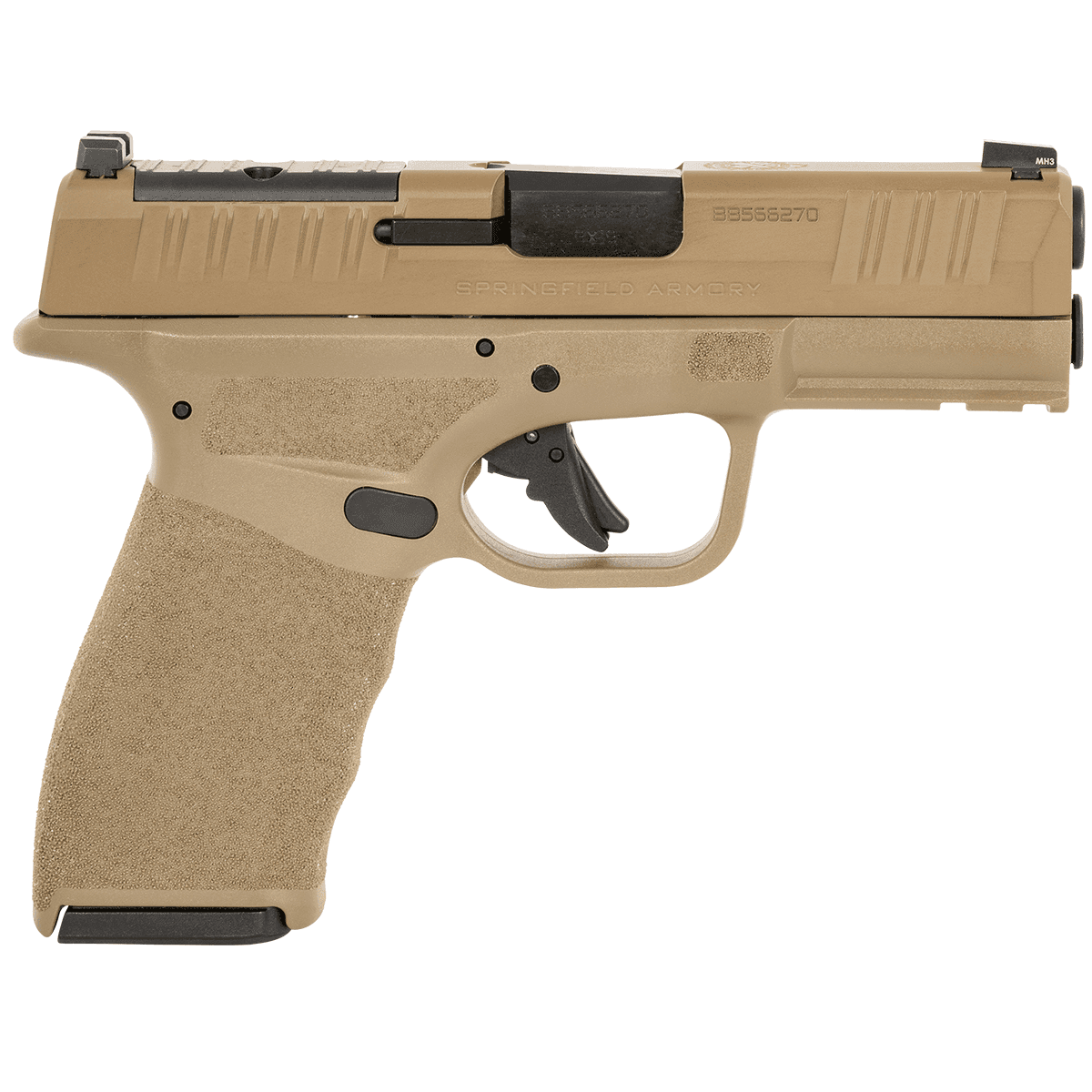 Springfield Hellcat Pro EDC 9mm Optic Ready Compact Pistol FDE Springfield Hellcat Pro EDC 9mm Optic Ready Compact Pistol FDE