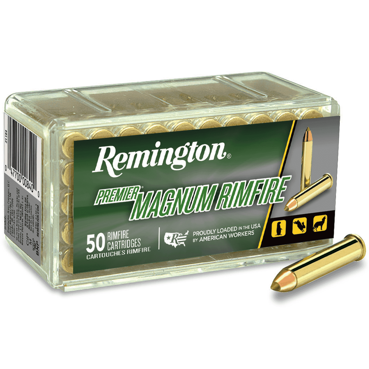 Remington 22 WMR 33 gr Accu Tip-V 50rd Box Rimfire Ammo Remington 22 WMR 33 gr Accu Tip-V 50rd Box Rimfire Ammo
