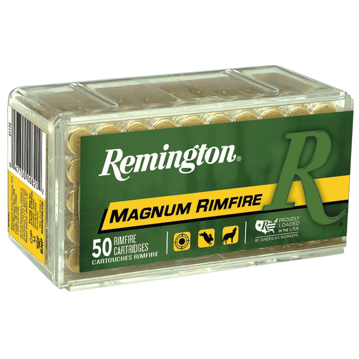 Remington 22 WMR 40 gr PSP 50rd Box Rimfire Ammo-21172 Remington 22 WMR 40 gr PSP 50rd Box Rimfire Ammo-21172