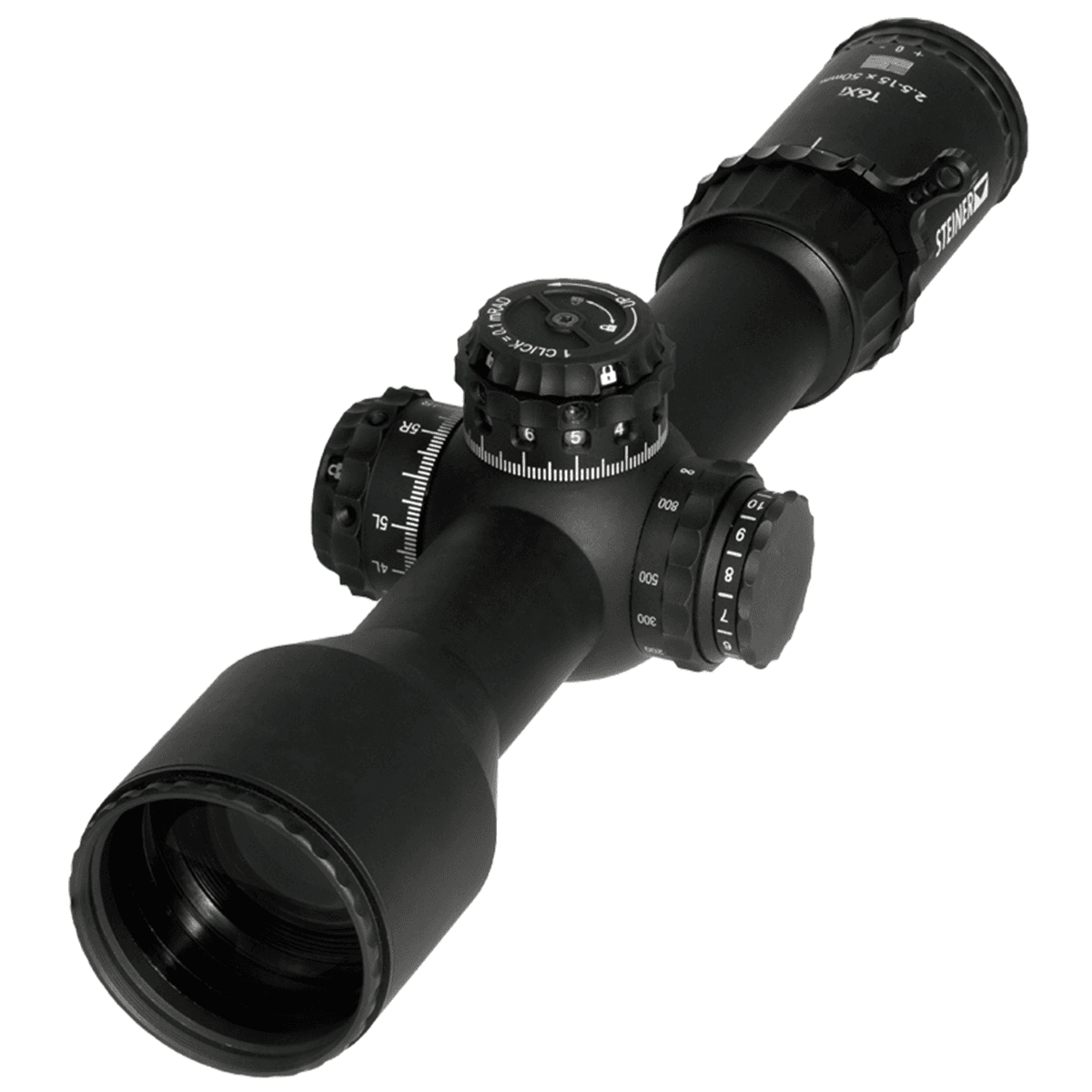 Steiner 5116 T6Xi 2.5-15x 50mm 34mm SCR Mil Reticle Precision Rifle Scope Steiner 5116 T6Xi 2.5-15x 50mm 34mm SCR Mil Reticle Precision Rifle Scope