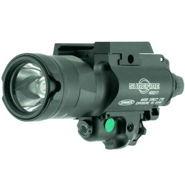 SureFire Weapon Light w/ Green Laser for Pistol 1000 Lumens X400UHAGN SureFire Weapon Light w/ Green Laser for Pistol 1000 Lumens X400UHAGN